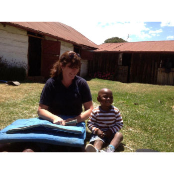 A young apprentice in Kenya